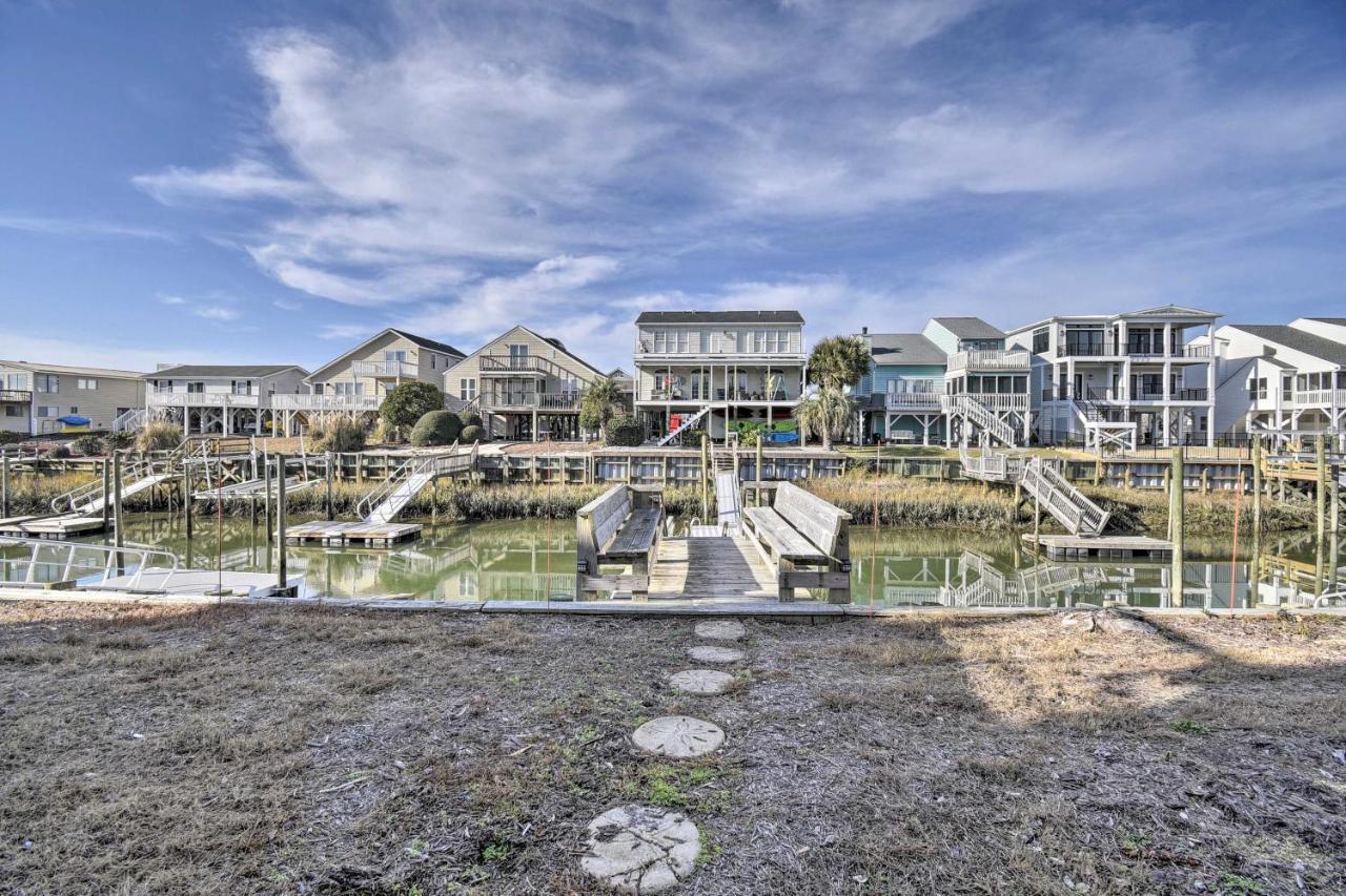 Steps To Sunset Beach Canal-Front Home With Dock! Bagian luar foto