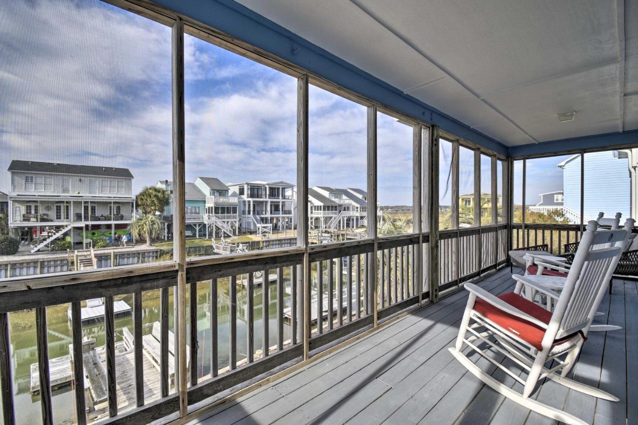 Steps To Sunset Beach Canal-Front Home With Dock! Bagian luar foto