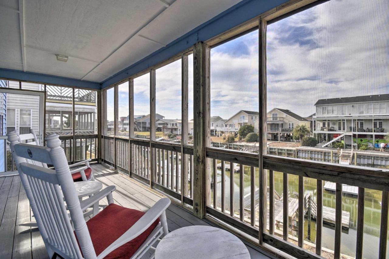 Steps To Sunset Beach Canal-Front Home With Dock! Bagian luar foto