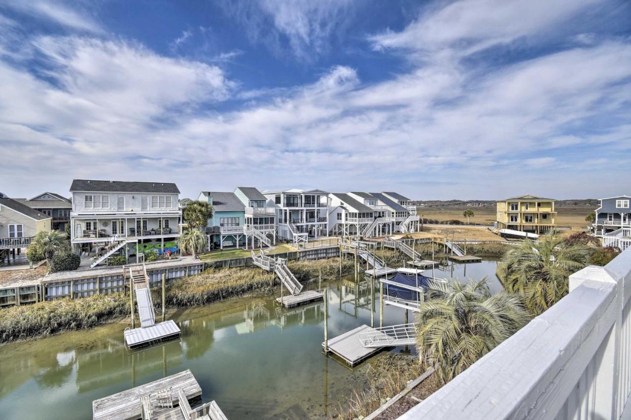 Steps To Sunset Beach Canal-Front Home With Dock! Bagian luar foto